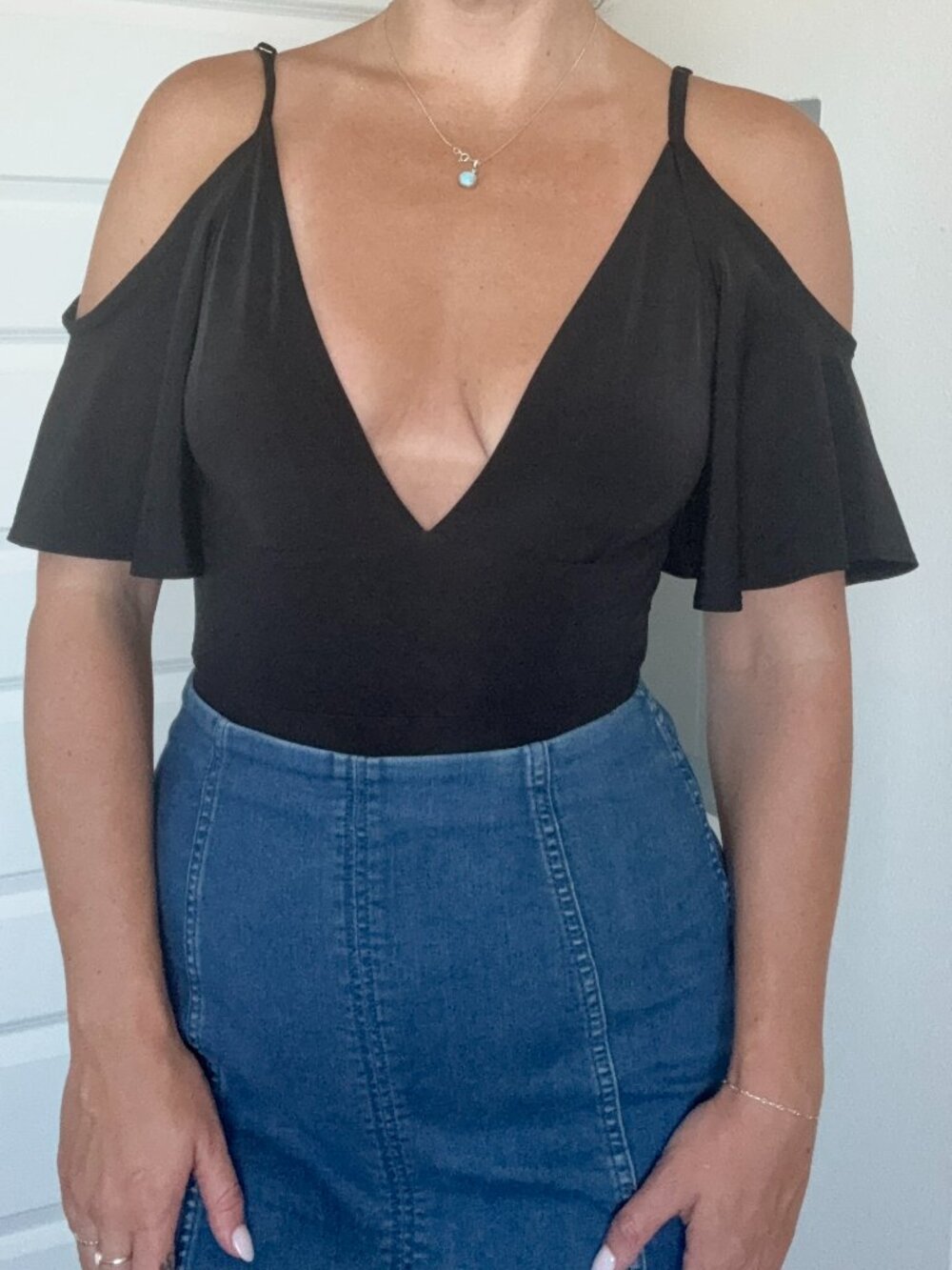 Lulus Black Bodysuit size small/medium